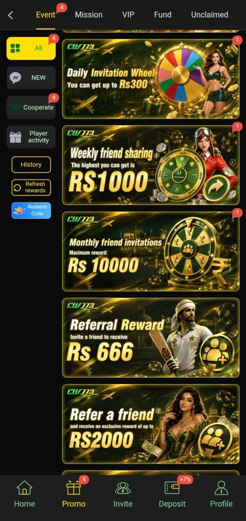 CW773 Game Bonus
